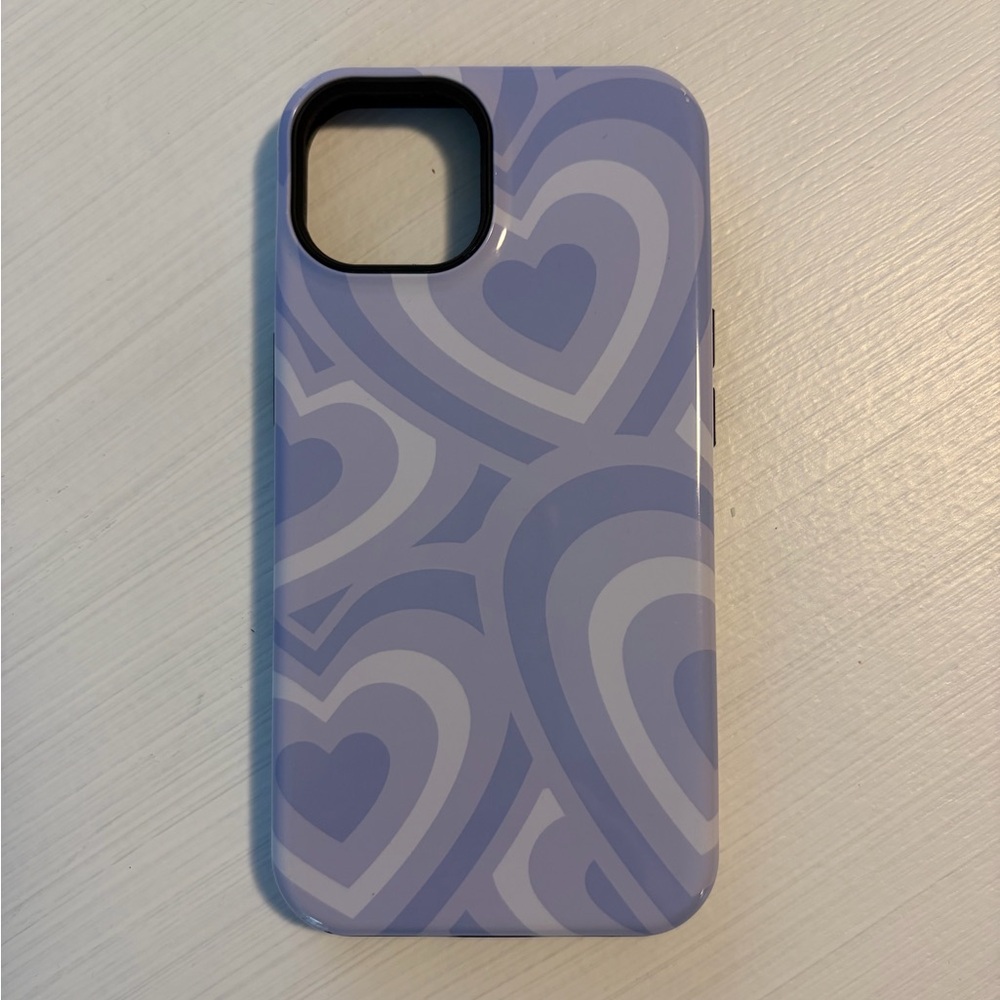 Casely Lovesong  Lavender Heart iPhone 14 Case